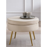 Sitzpouf „Mila“ – Glamour trifft Komfort