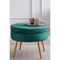 Sitzpouf „Mila“ – Glamour trifft Komfort