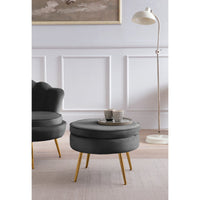 Sitzpouf „Mila“ – Glamour trifft Komfort