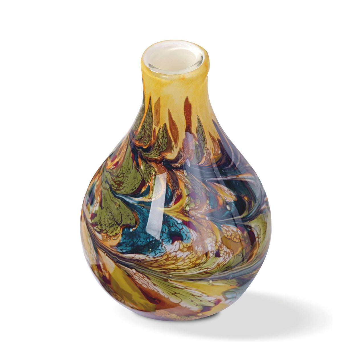 Vase Jungle — Handgefertigtes Glas 40 cm