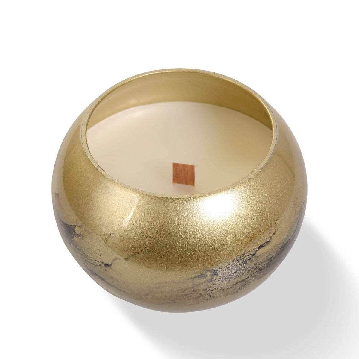 Duftkerze Gold Marmor — Groß