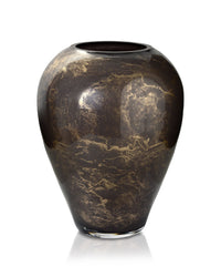 Vase Mokka — Glas Marmor 27 cm
