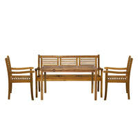 Gartensitzgruppe Acacia Style – Outdoor-Set aus Akazienholz