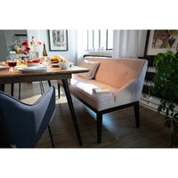Esstisch Soho Elegance – Mangoholz & Metall im modernen Design