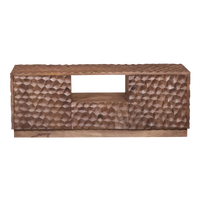 Lowboard aus Mangoholz – dunkelbraun – 145×40×55 cm – modern & handgefertigt