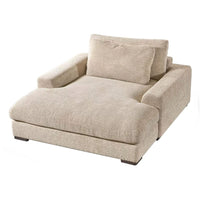 Daybed-Sofa aus Strukturstoff – extra breit & gemütlich – 166×179×91 cm – modernes Design