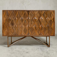 Astro Sideboard Mango Braun 122 — kompakte Wärme