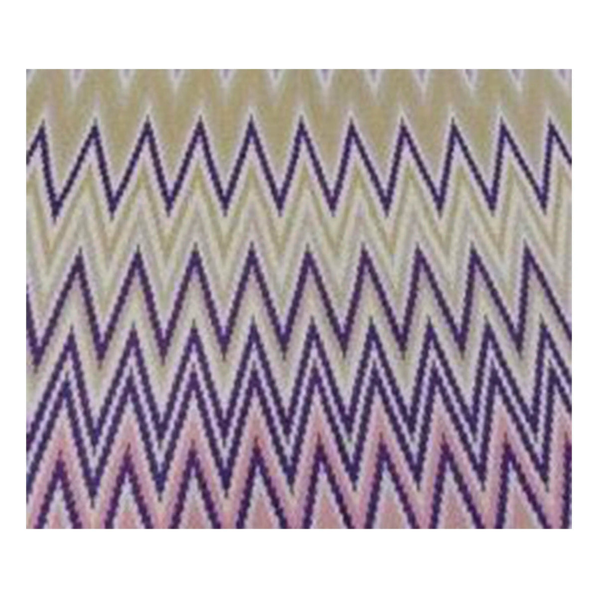Überwurf mit Chevron-Muster – Baumwollmix in Rosa & Lila – 130×170 cm – modern & vielseitig