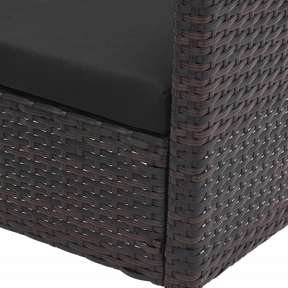 Lounge-Set Riviera Club – Polyrattan Sitzgruppe mit eleganter Glasplatte