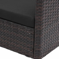 Lounge-Set Riviera Club – Polyrattan Sitzgruppe mit eleganter Glasplatte