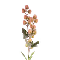 Kunstdistel in Pink aus Kunststoff – filigrane Blüte – 90 cm – modern