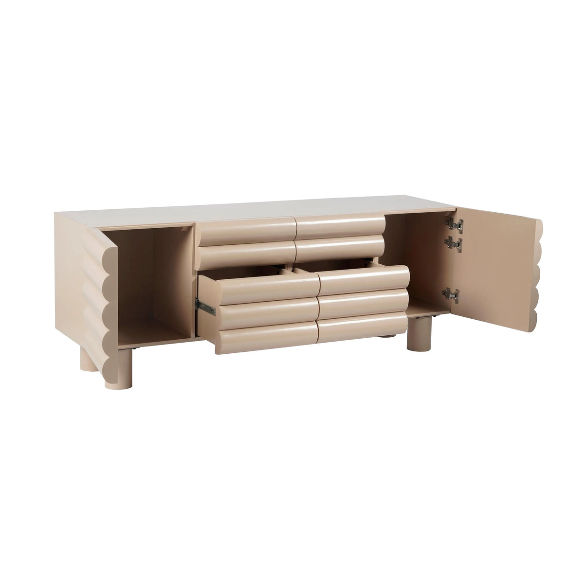 Sideboard BRYN Beige 160 — ruhige Soft-Luxury-Geste