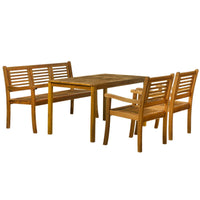 Gartensitzgruppe Acacia Style – Outdoor-Set aus Akazienholz