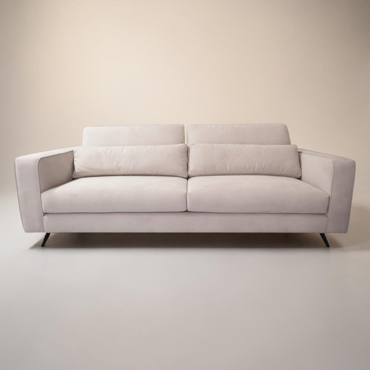 Merida 3-Sitzer Sofa Beige — großzügige Wohnbühne