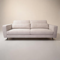 Merida 3-Sitzer Sofa Beige — großzügige Wohnbühne