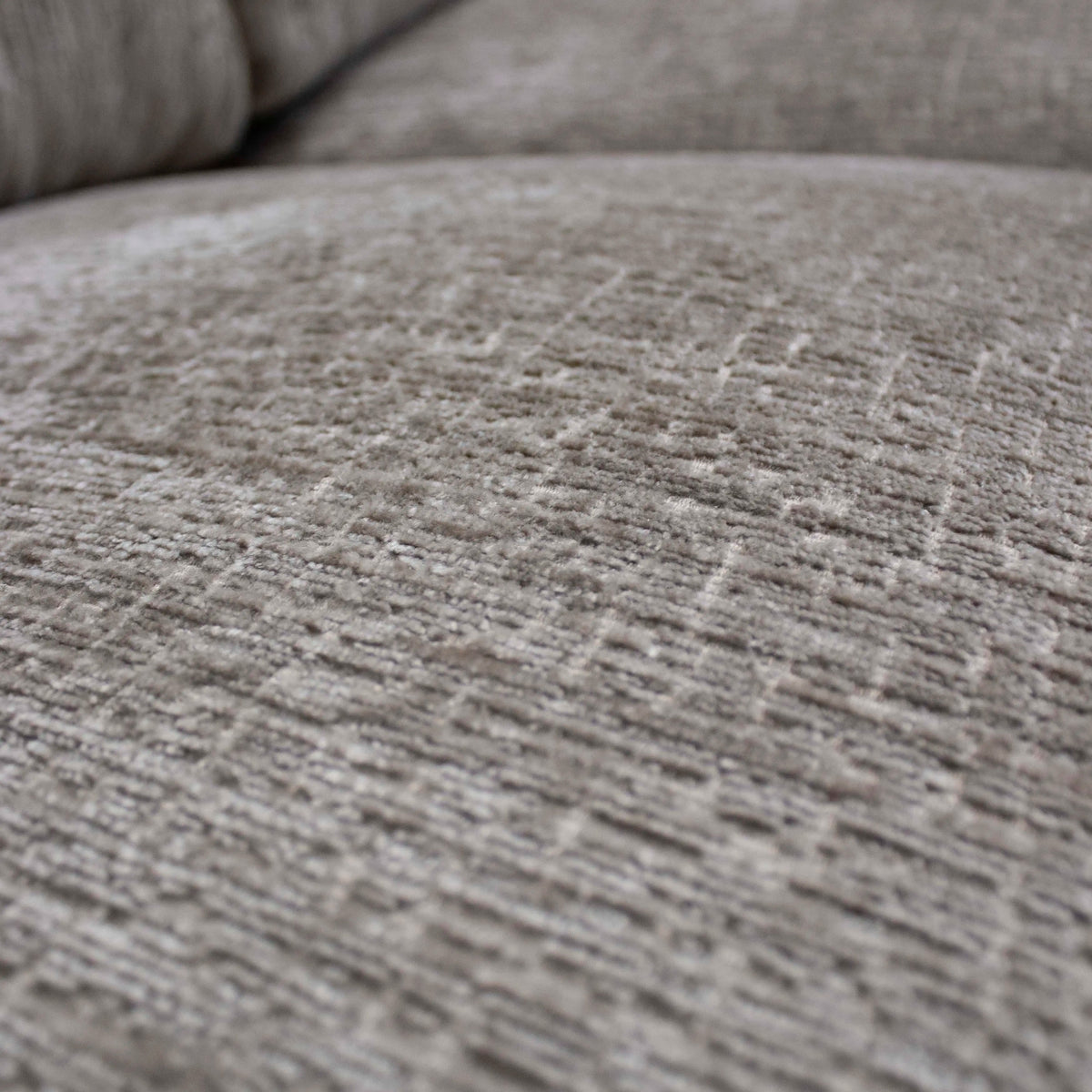 2-Sitzer Sofa in Grau-Beige aus Strukturstoff – weicher Bezug – 186 × 100 × 85 cm – modernes Design