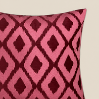 Stoffdetail ELIORA Bordeaux und Rosé