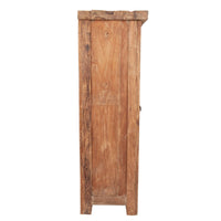 Highboard Heritage Luxe – Recyceltes Teakholz mit Glasakzenten