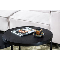 Couchtisch Akazia Noir  (2er-Set)