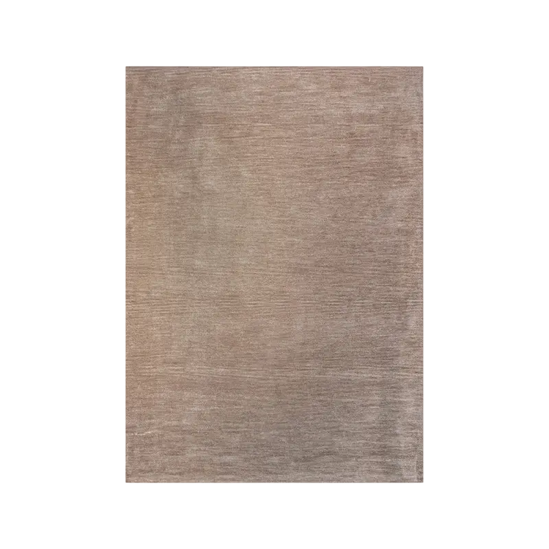 Handgewebter Wollteppich in Naturweiß – minimalistische Struktur – 200x300 cm – weich & stilvoll