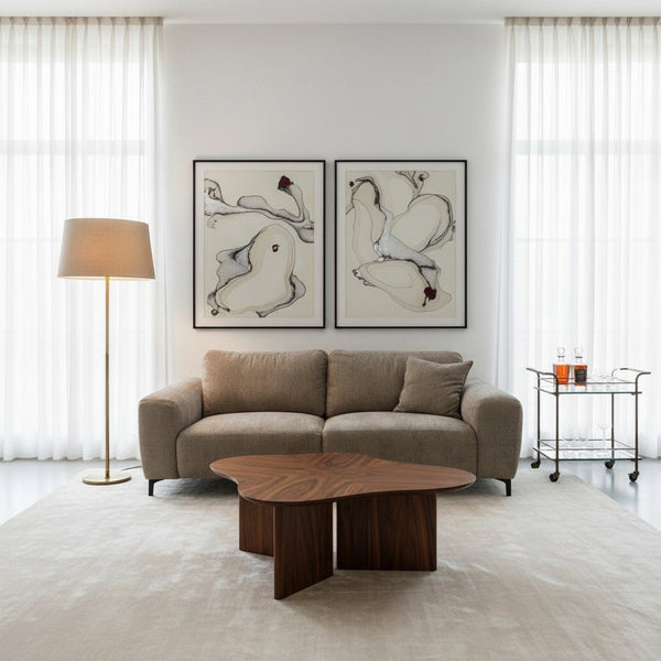 Napa 2-Sitzer Sofa Desert Greige — wolkige Wärme im Kompaktformat