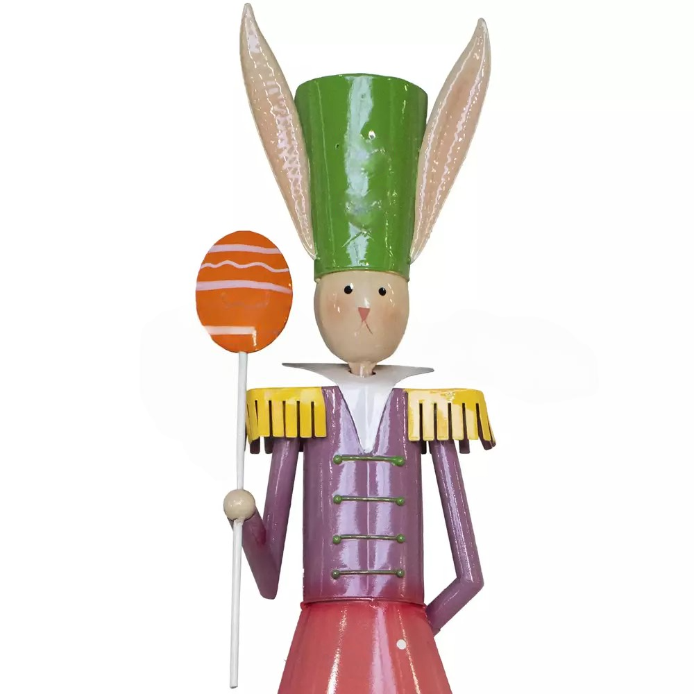 Osterhase aus Metall – Große Dekofigur 120 cm