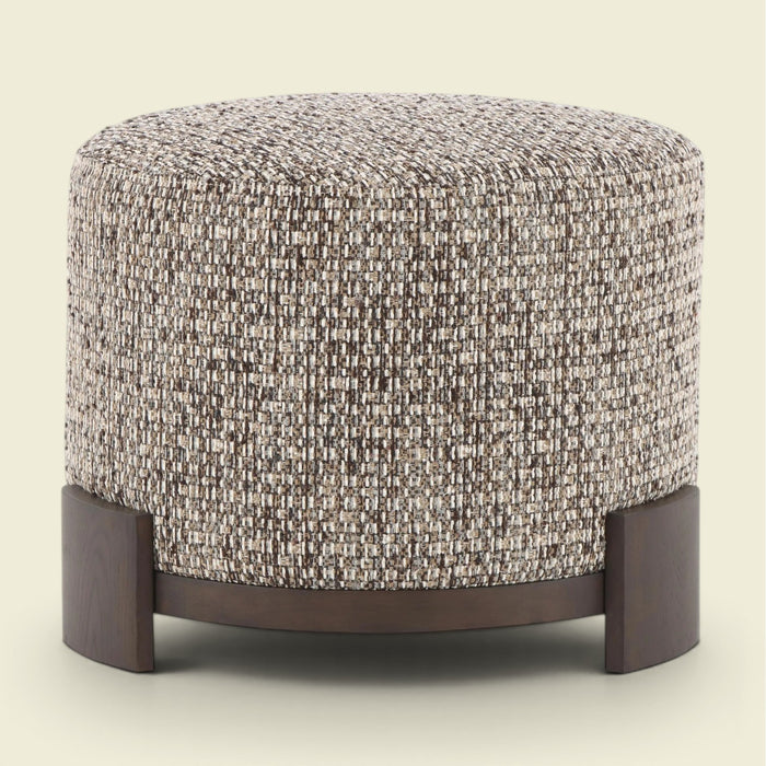 Emelia Hocker Cappuccino Ø61 — weiche Sitzinsel