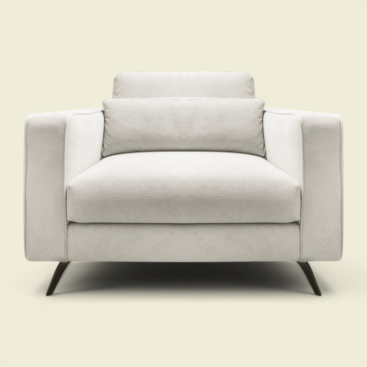 Merida 1-Sitzer Sofa Beige — kuschelige Einzelbühne
