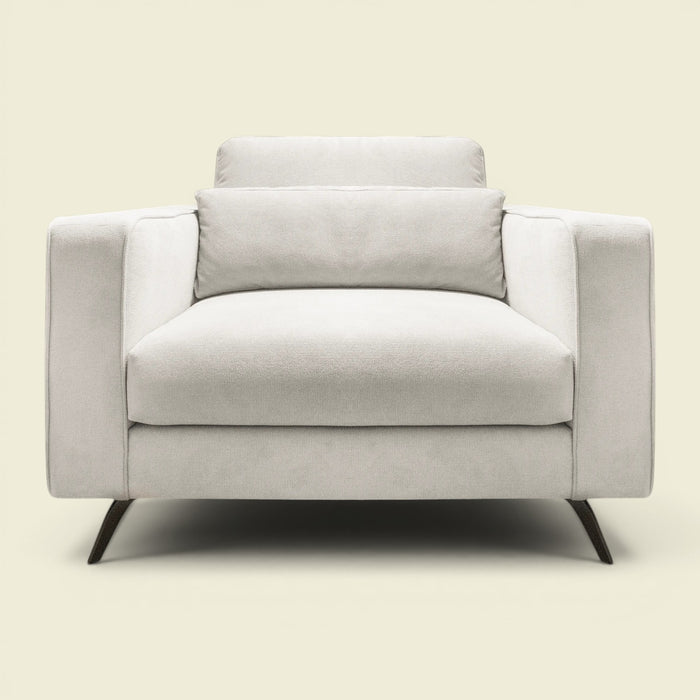 Merida 1-Sitzer Sofa Beige — kuschelige Einzelbühne