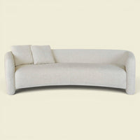 Sofa James 3-Sitzer Cream aus Stoff