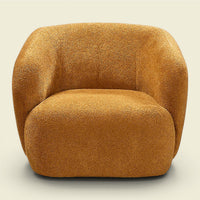 Montreal Sessel Inca Gold — Bouclé Strukturstoff