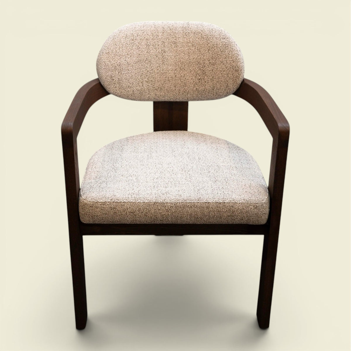 Nordin Esszimmerstuhl Stoff Beige — ruhige Eleganze