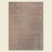 Handgewebter Wollteppich in Naturweiß – minimalistische Struktur – 200x300 cm – weich & stilvoll