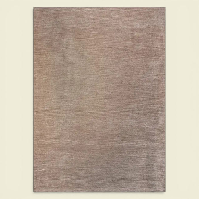 Handgewebter Wollteppich in Naturweiß – minimalistische Struktur – 200x300 cm – weich & stilvoll