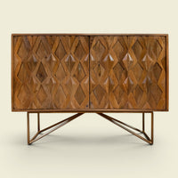 Astro Sideboard Mango Braun 122 — kompakte Wärme