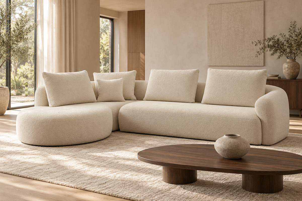 MONTREAL Beige · Lounge links-Wohnidee