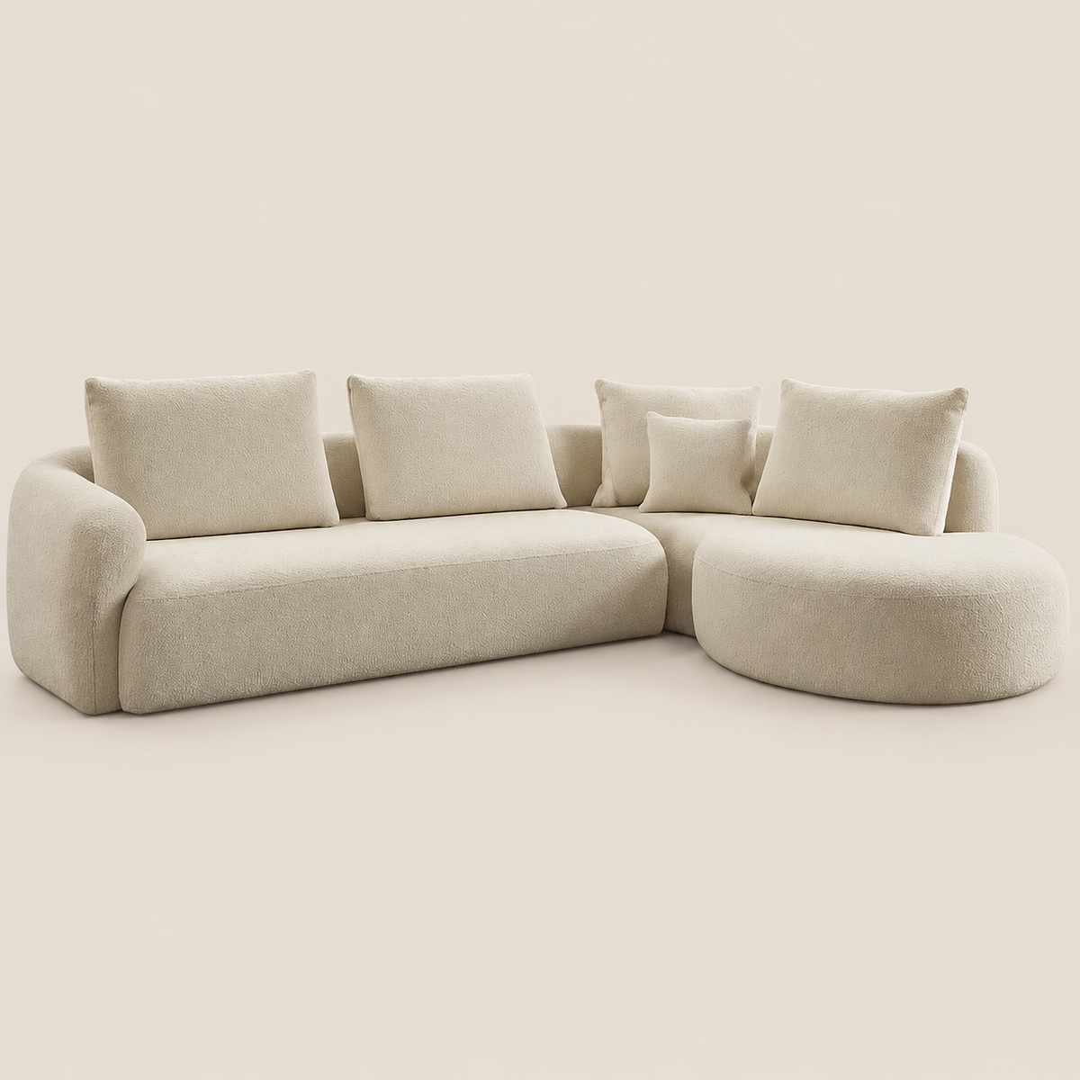 MONTREAL Beige · Lounge rechts-Produktansicht