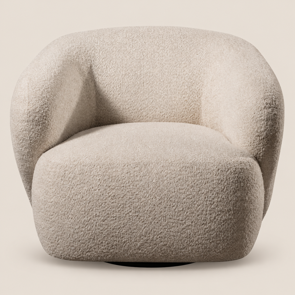 MONTREAL Sessel Beige – Frontansicht