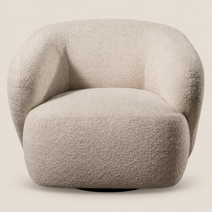 MONTREAL Sessel Beige – Frontansicht