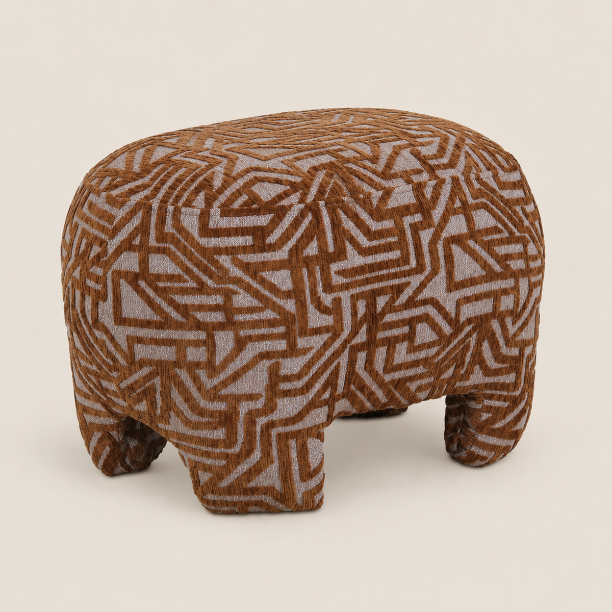 NYRA Hocker Camel – Produktansicht