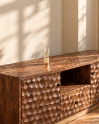 OBSCURA Kerzenhalter Klar-Gold Ø 5 × 20 cm – Wohninspiration