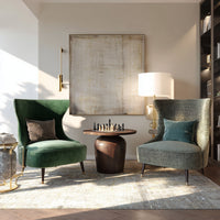 Schachbrett aus Edelstahl in Gold/Schwarz – Holzsockel – 40x40 cm – Modernes Design
