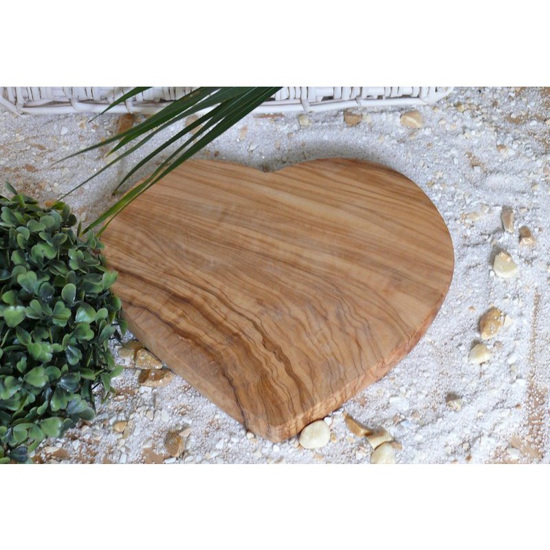 Heart-shaped breakfast board, small