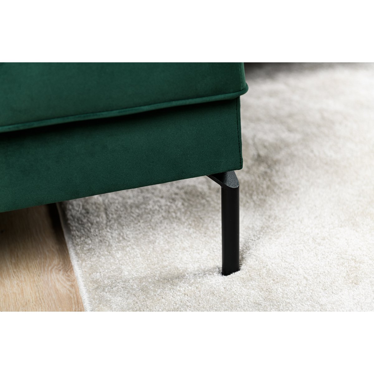 Sofa 3-Sitzer CL links - F610 grün Fashion Velvet