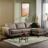 3-Sitzer-Sofa Savannah  L+R - Taupe