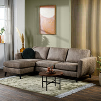 3-Sitzer-Sofa Savannah  L+R - Taupe