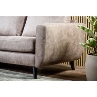 3-Sitzer-Sofa Savannah  L+R - Taupe